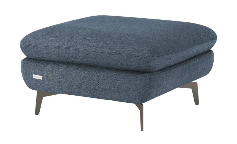 Wohnwert Polsterhocker  Amarena ¦ blau ¦ Maße (cm): B: 80 H: 45 T: 80.0 Polstermöbel > Hocker - Möbel Kraft