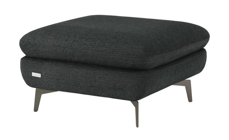 Wohnwert Polsterhocker  Amarena ¦ schwarz ¦ Maße (cm): B: 80 H: 45 T: 80.0 Polstermöbel > Hocker - Möbel Kraft