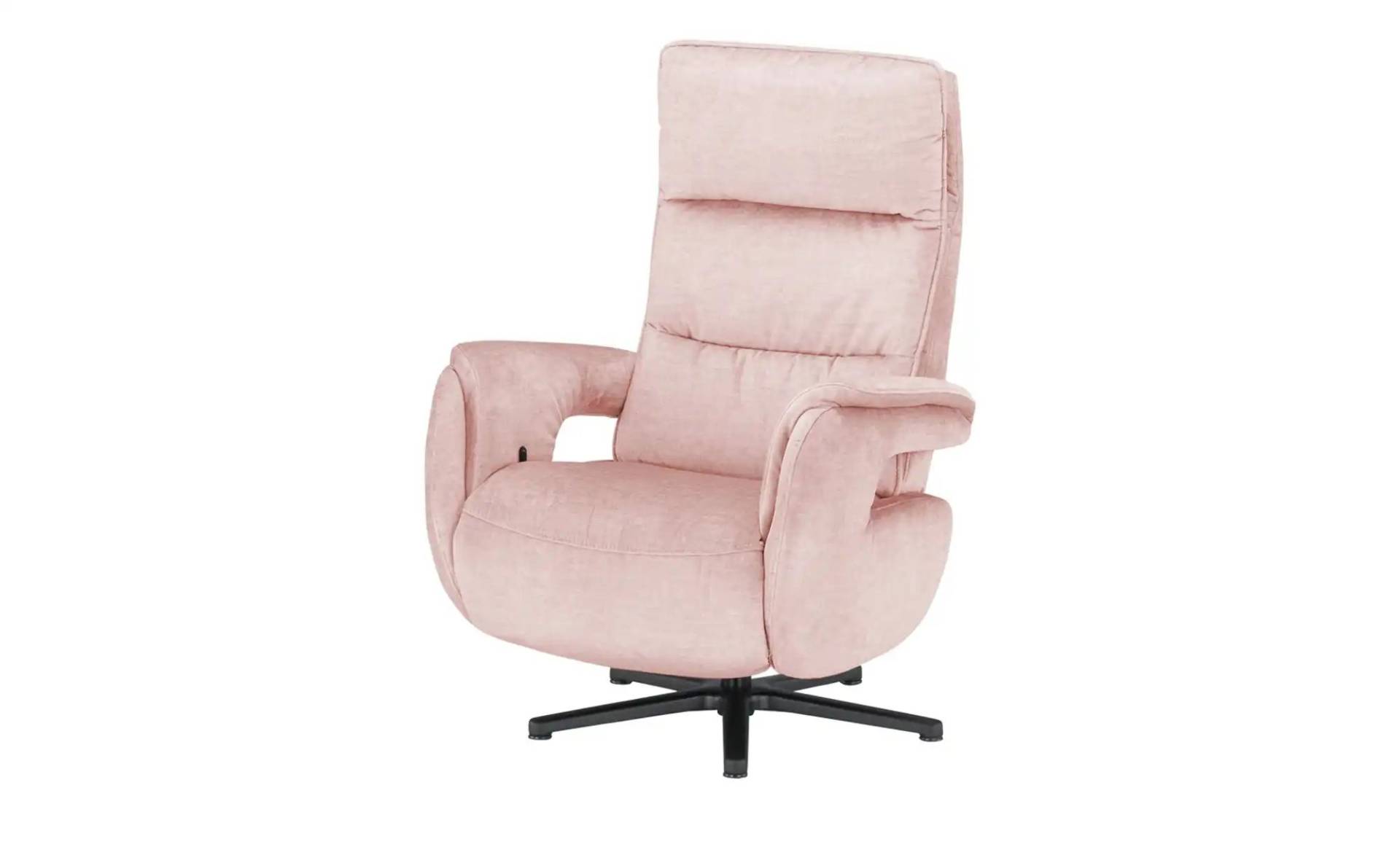 Hukla Relaxsessel  Liora ¦ rosa/pink ¦ Maße (cm): B: 77 H: 108 T: 87 Polstermöbel > Sessel > Fernsehsessel - Möbel Kraft