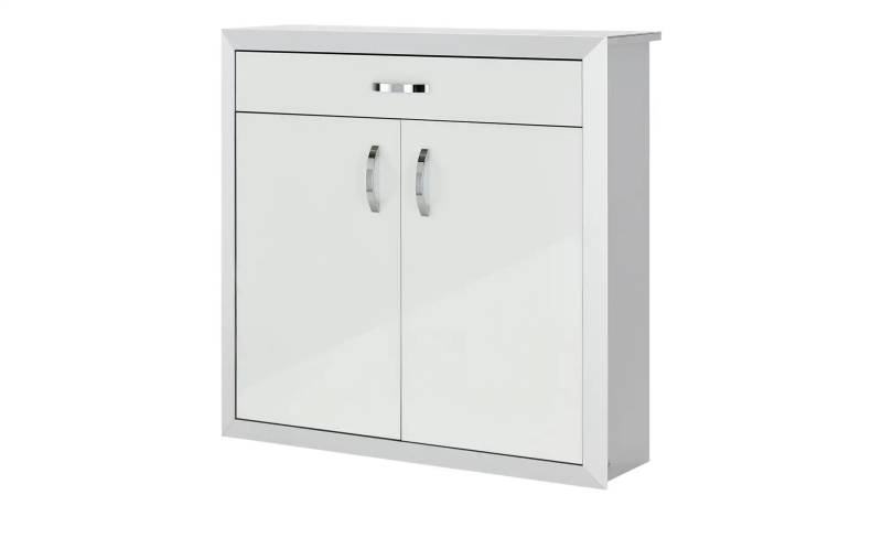 Wohnwert Schuhschrank  Intro ¦ weiß ¦ Maße (cm): B: 109 H: 104 T: 32.0 Garderoben & Kleiderstangen > Schuhgarderoben & Schränke - Möbel Kraft