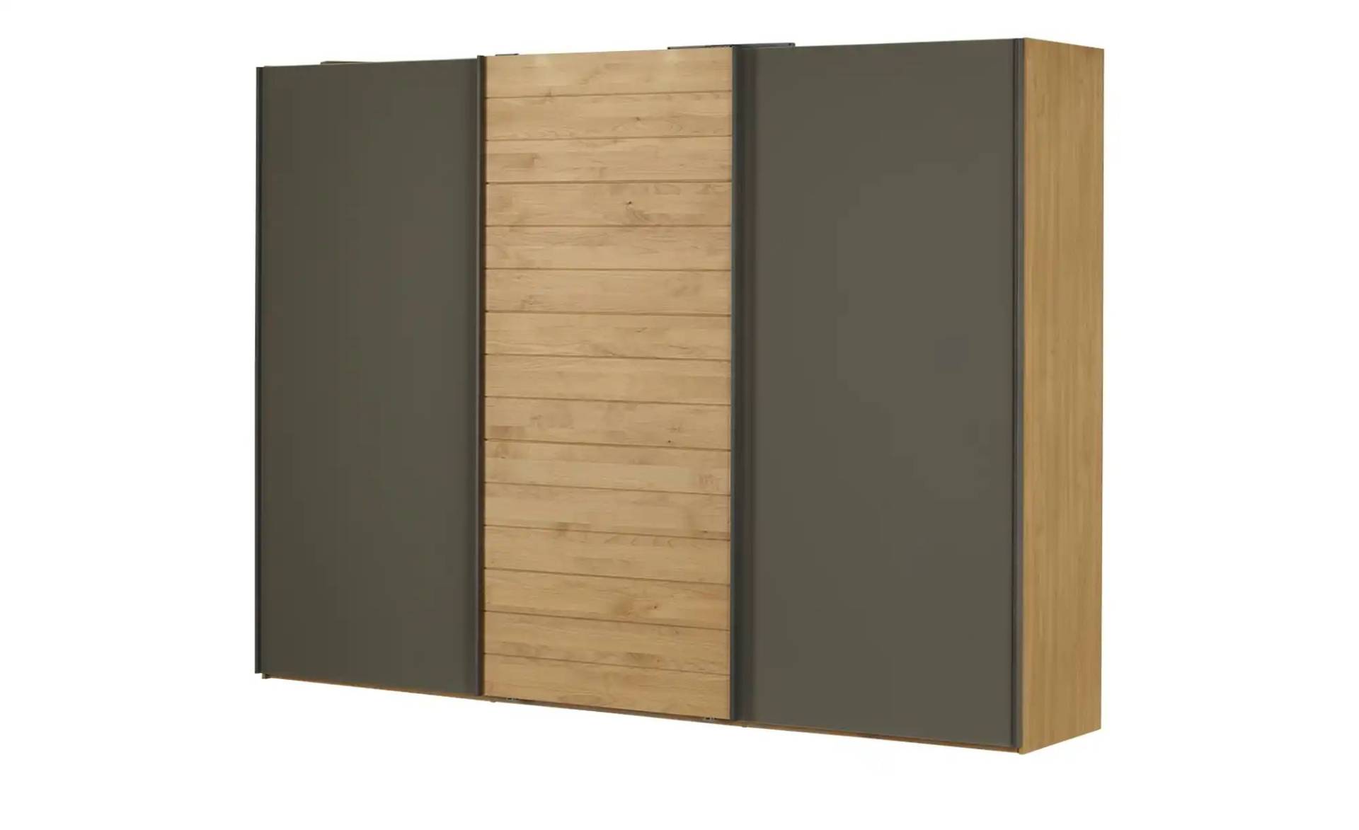 Wohnwert Schwebetürenschrank teilmassiv  ¦ holzfarben ¦ Maße (cm): B: 250 H: 217 T: 67.0 Komplett-Schlafzimmer - Möbel Kraft