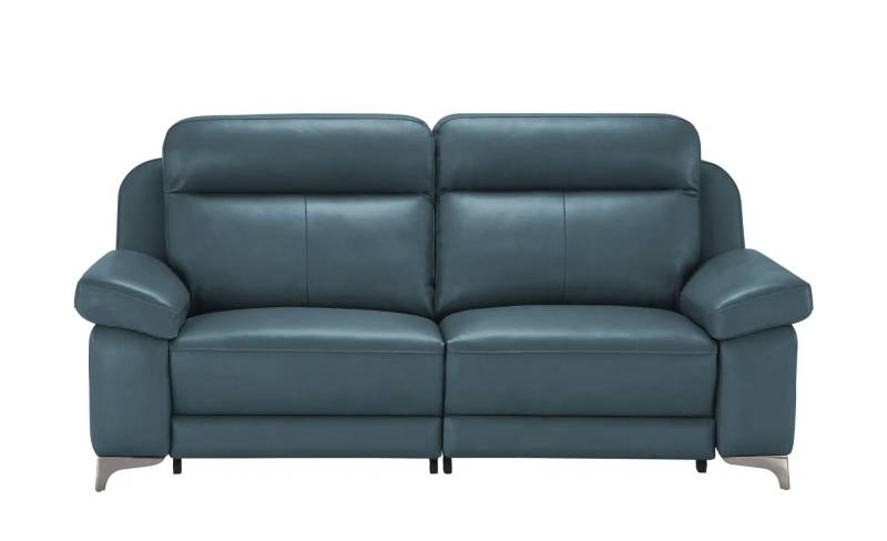 Wohnwert Sofa 3-sitzig mit elektrischer Relaxfunktion Arianna ¦ türkis/petrol ¦ Maße (cm): B: 208 H: 98 T: 103.0 Polstermöbel > Sofas > 3-Sitzer - Möbel Kraft