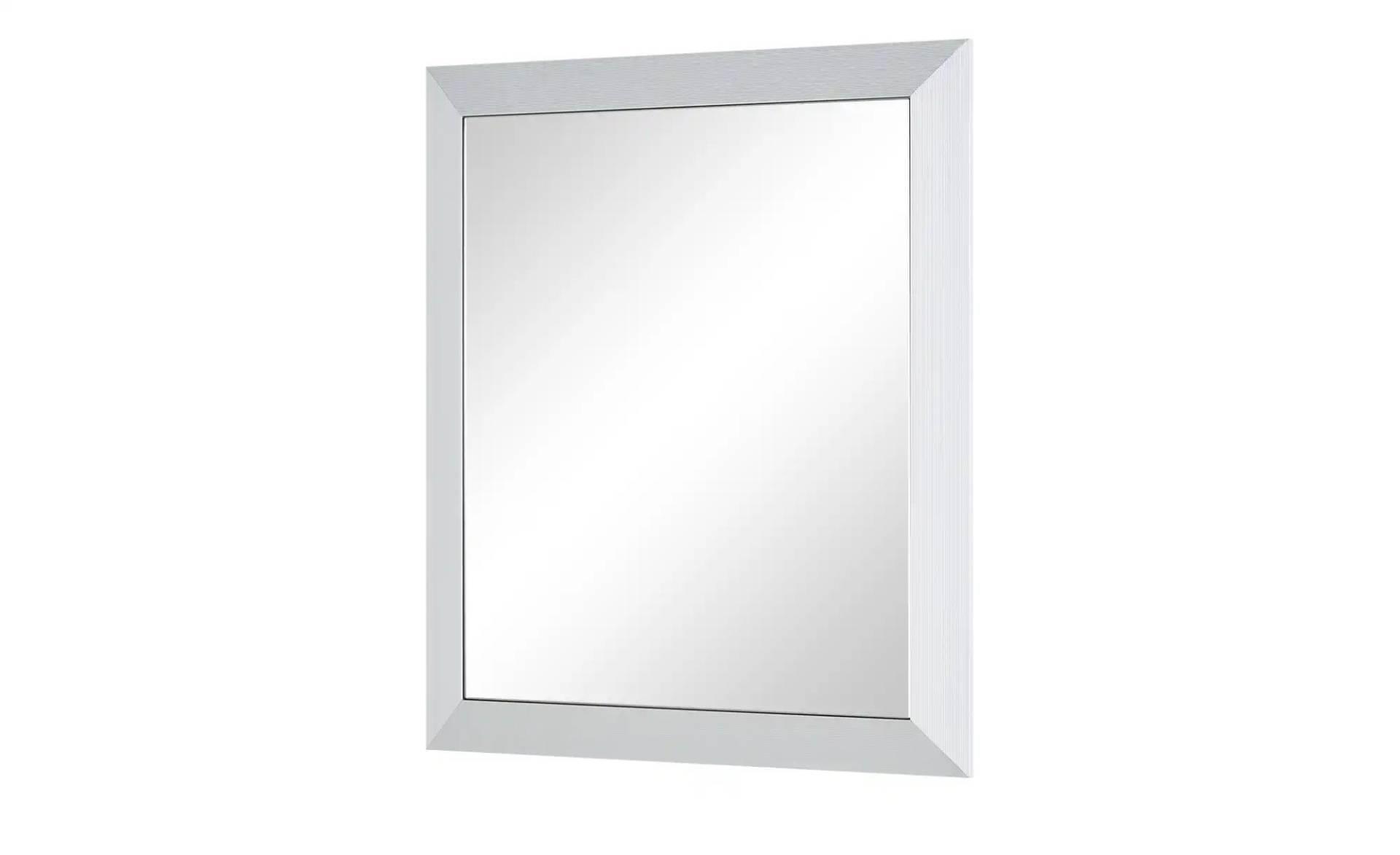 Wohnwert Spiegel 58 x 67 cm Intro ¦ silber ¦ Glas,Aluminium,Holzwerkstoff ¦ Maße (cm): B: 58 H: 67 T: 5.0 Garderoben & Kleiderstangen > Garderoben Spiegel - Möbel Kraft
