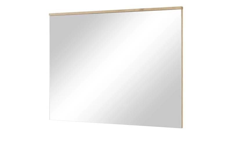 Wohnwert Spiegel 82 x 60 cm Valeo ¦ holzfarben ¦ Glas,Aluminium,Holzwerkstoff ¦ Maße (cm): B: 82 H: 60 T: 2.5 Garderoben & Kleiderstangen > Garderoben Spiegel - Höffner