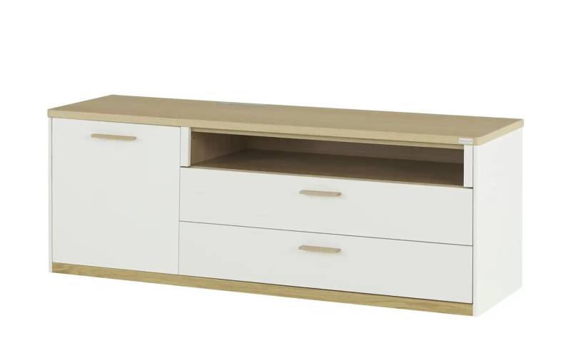 Wohnwert TV-Element  Libro Plus ¦ weiß ¦ Maße (cm): B: 166 H: 60 T: 50.0 Kommoden & Sideboards > Lowboards - Höffner