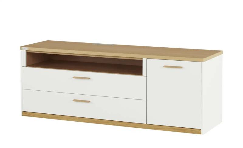 Wohnwert TV-Element  Libro Plus ¦ weiß ¦ Maße (cm): B: 166 H: 60 T: 50.0 Kommoden & Sideboards > Lowboards - Höffner