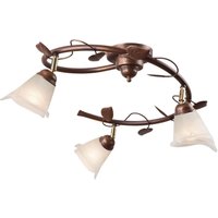 Wohnzimmer Lampe Deckenleuchte Shabby Braun antik Wohnzimmer Lampe Deckenleuchte Shabby Braun antik von Lamkur