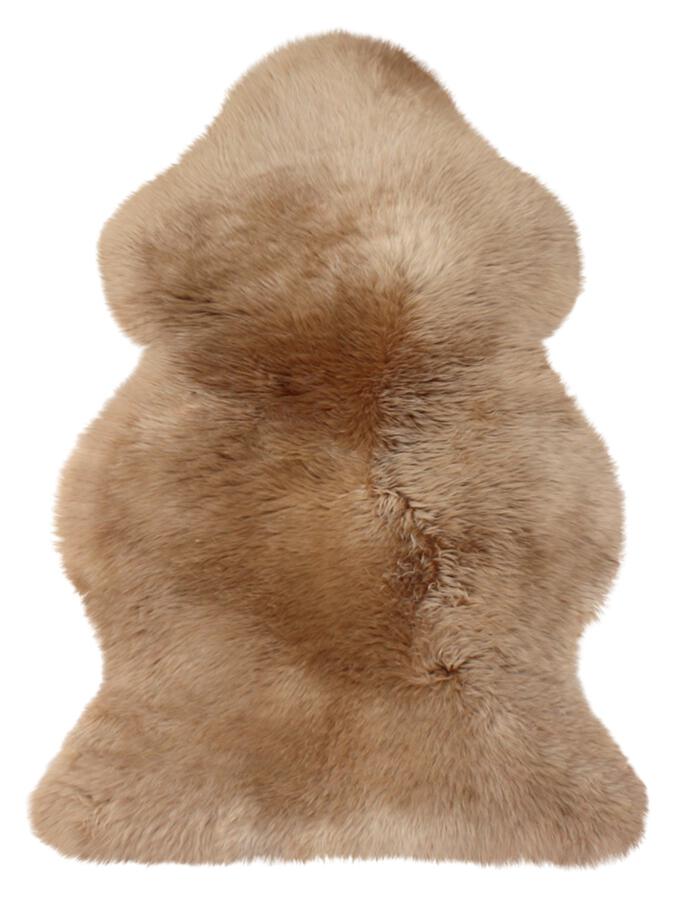 Wollschaflammfell  in camel