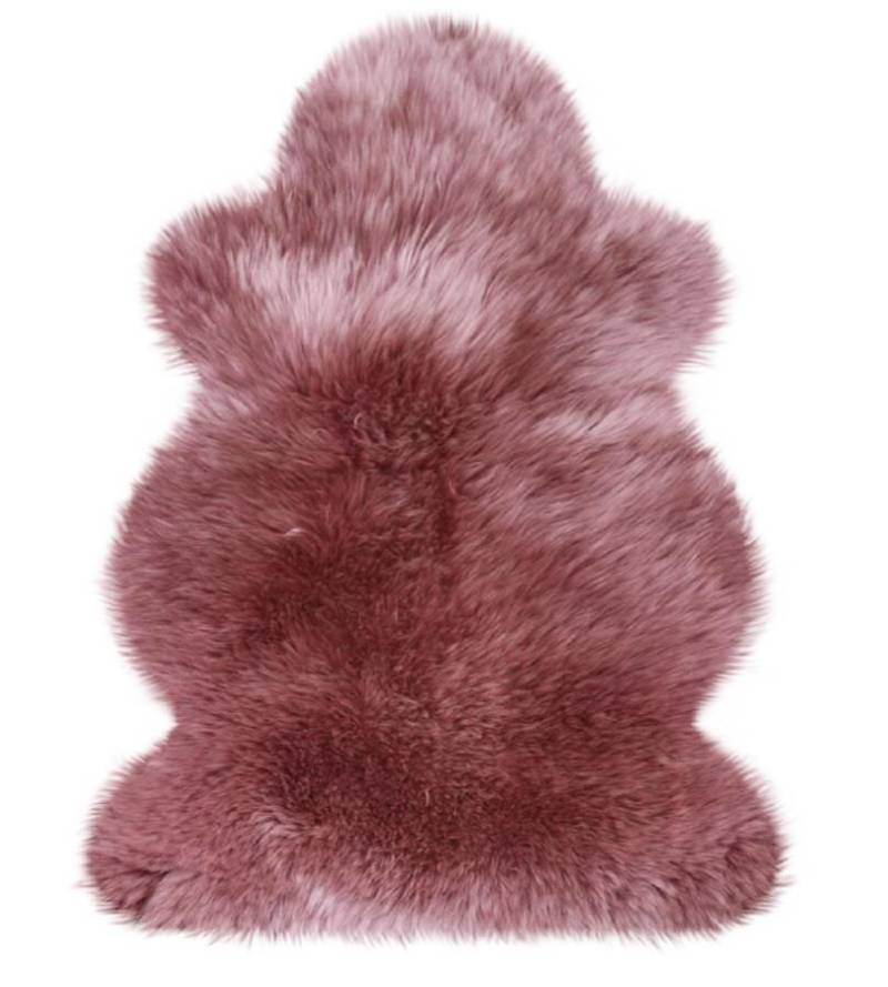 Wollschaflammfell  in mauve