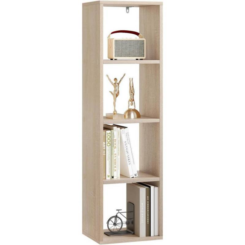 Woltu BÜCHERREGAL Eiche