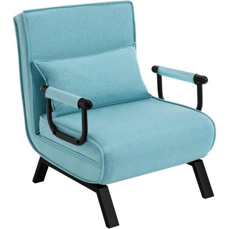 Woltu SCHLAFSESSEL Blau