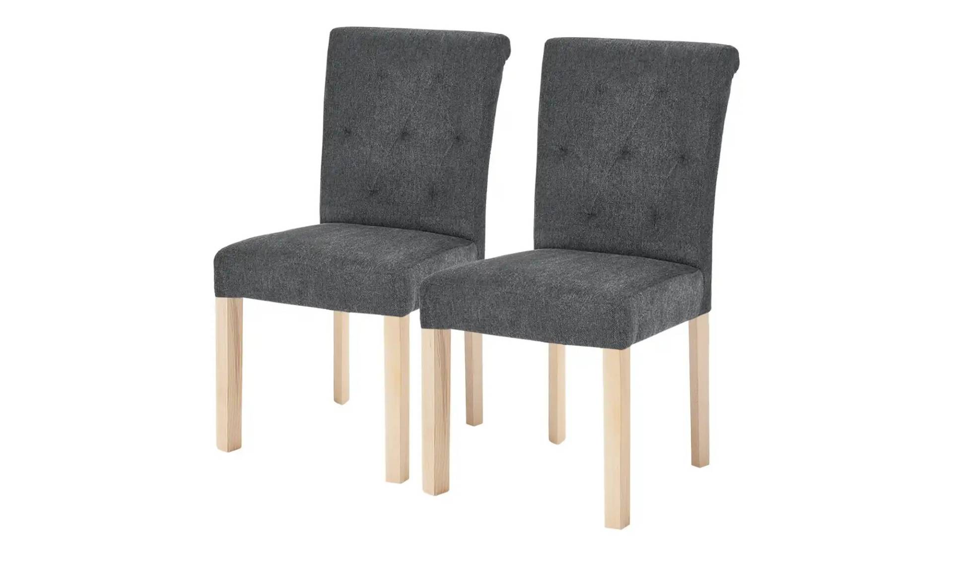 Woodford Esszimmerstuhl im 2er Set Messena ¦ grau ¦ Maße (cm): B: 46 H: 97 T: 54.0 Stühle > Polsterstühle - Höffner Woodford Esszimmerstuhl im 2er Set Messena ¦ grau ¦ Maße (cm): B: 46 H: 97 T: 54.0 Stühle > Polsterstühle - Höffner