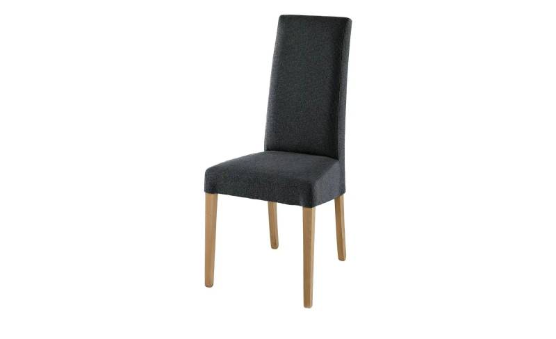 Woodford Esszimerstuhl  Roko ¦ schwarz ¦ Maße (cm): B: 62 H: 101 T: 46.0 Stühle > Küchenstühle > Polster Küchenstühle - Höffner