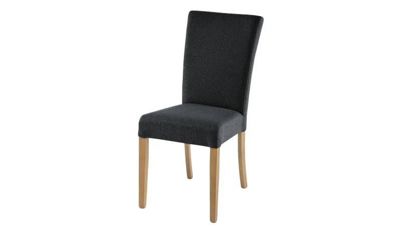 Woodford Esszimmerstuhl  Brighton ¦ schwarz ¦ Maße (cm): B: 63 H: 99 T: 46.0 Stühle > Küchenstühle > Polster Küchenstühle - Höffner