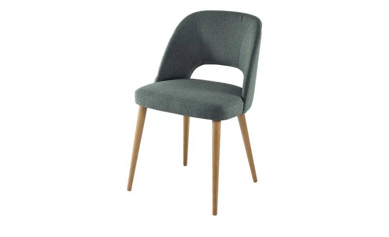 Woodford Esszimmerstuhl  Capri ¦ grün ¦ Maße (cm): B: 51 H: 82 T: 56.0 Stühle > Küchenstühle > Polster Küchenstühle - Höffner