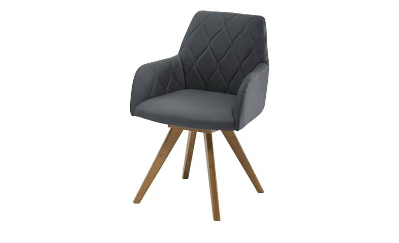 Woodford Esszimmerstuhl  Damask ¦ grau ¦ Maße (cm): B: 61 H: 88 T: 66.5 Stühle > Esszimmerstühle - Möbel Kraft