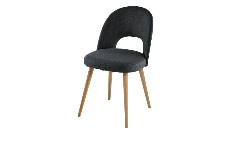 Woodford Esszimmerstuhl  Tara ¦ schwarz ¦ Maße (cm): B: 49 H: 83 T: 60.0 Stühle > Küchenstühle > Polster Küchenstühle - Höffner