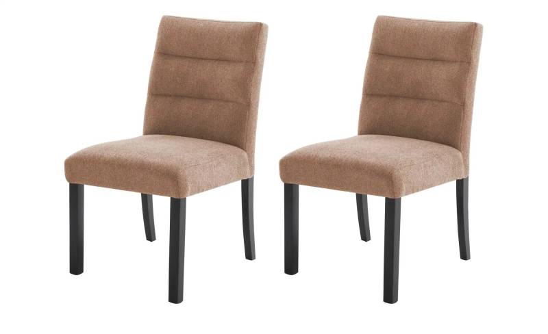 Woodford Esszimmerstuhl im 2er Set Tabby ¦ braun ¦ Maße (cm): B: 50 H: 91 T: 49.0 Stühle > Küchenstühle > Polster Küchenstühle - Höffner
