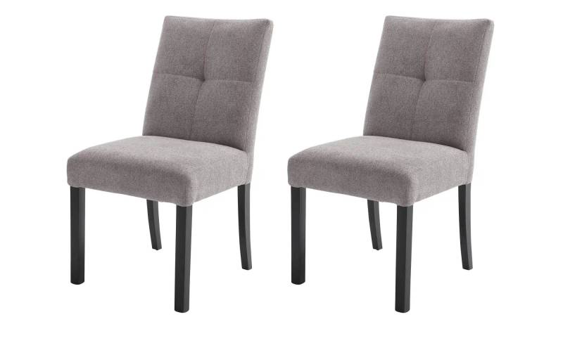 Woodford Esszimmerstuhl im 2er Set Tabby ¦ braun ¦ Maße (cm): B: 50 H: 91 T: 49.0 Stühle > Küchenstühle > Polster Küchenstühle - Höffner