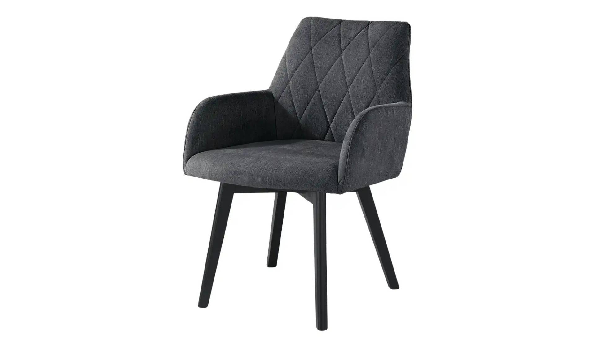 Woodford Armlehnstuhl  Bristol ¦ schwarz ¦ Maße (cm): B: 60 H: 88 T: 67.0 Stühle > Esszimmerstühle - Möbel Kraft