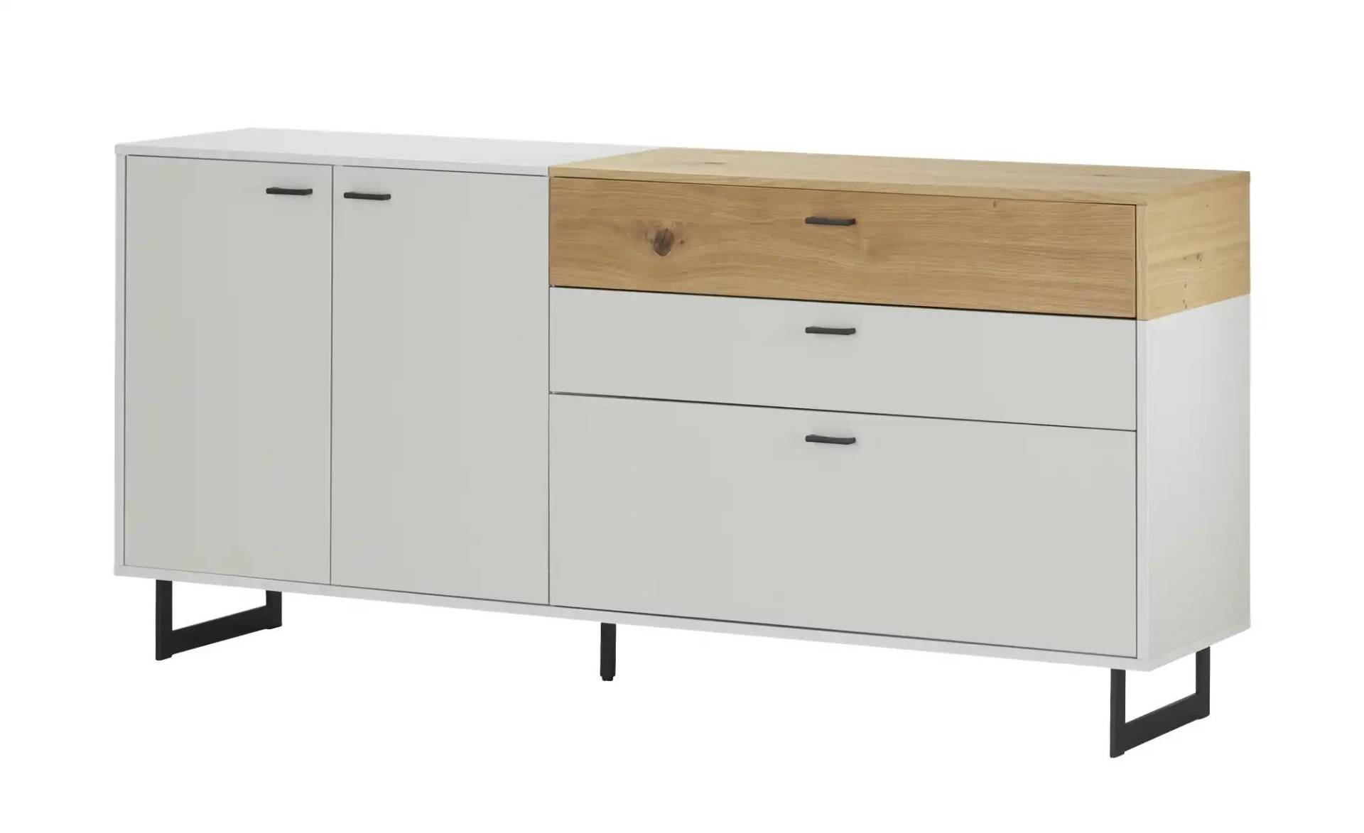 Woodford Sideboard  Mario ¦ grau ¦ Maße (cm): B: 184 H: 86 T: 42.0 Kommoden & Sideboards > Sideboards - Höffner
