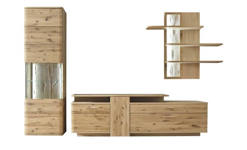 Woodford Wohnwand  Astoria ¦ holzfarben ¦ Maße (cm): B: 320 H: 208 T: 45.0 Kommoden & Sideboards > Wohnwände - Möbel Kraft