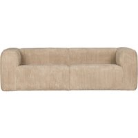 3,5 Sitzer Bean mit Cordbezug, Sand