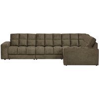 Ecksofa Date aus Struktursamt Rechts, Bonsai