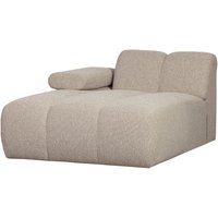 Modulsofa Mojo Boucle Chaiselongue-Links, Beige