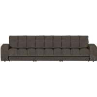 Sofa Date 3-Sitzer aus Webstoff, Grau