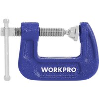 WorkPro W032016WE 25 mm C-klemme Spann-Weite (max.): 25 mm Produktabmessung, Länge: 71 mm Ausladungs von WORKPRO