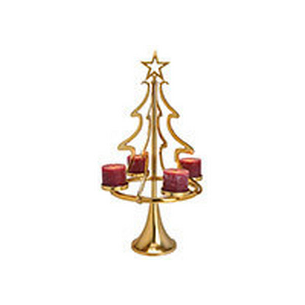 X-Mas TEELICHTHALTER Gold