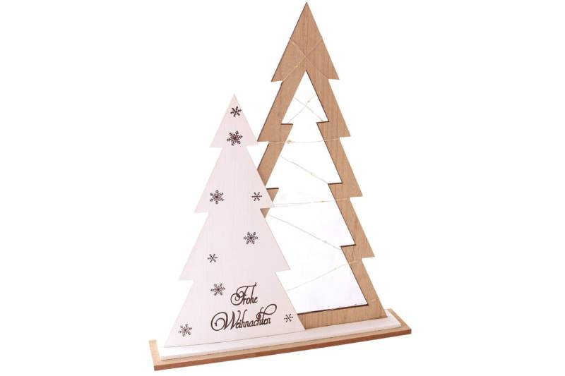 X-Mas Weihnachtsbäume Batterie mit Lichterkette 15 LED 46cm