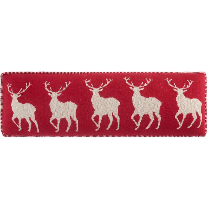 X-Mas ZUGLUFTSTOPPER Rot, Weiß