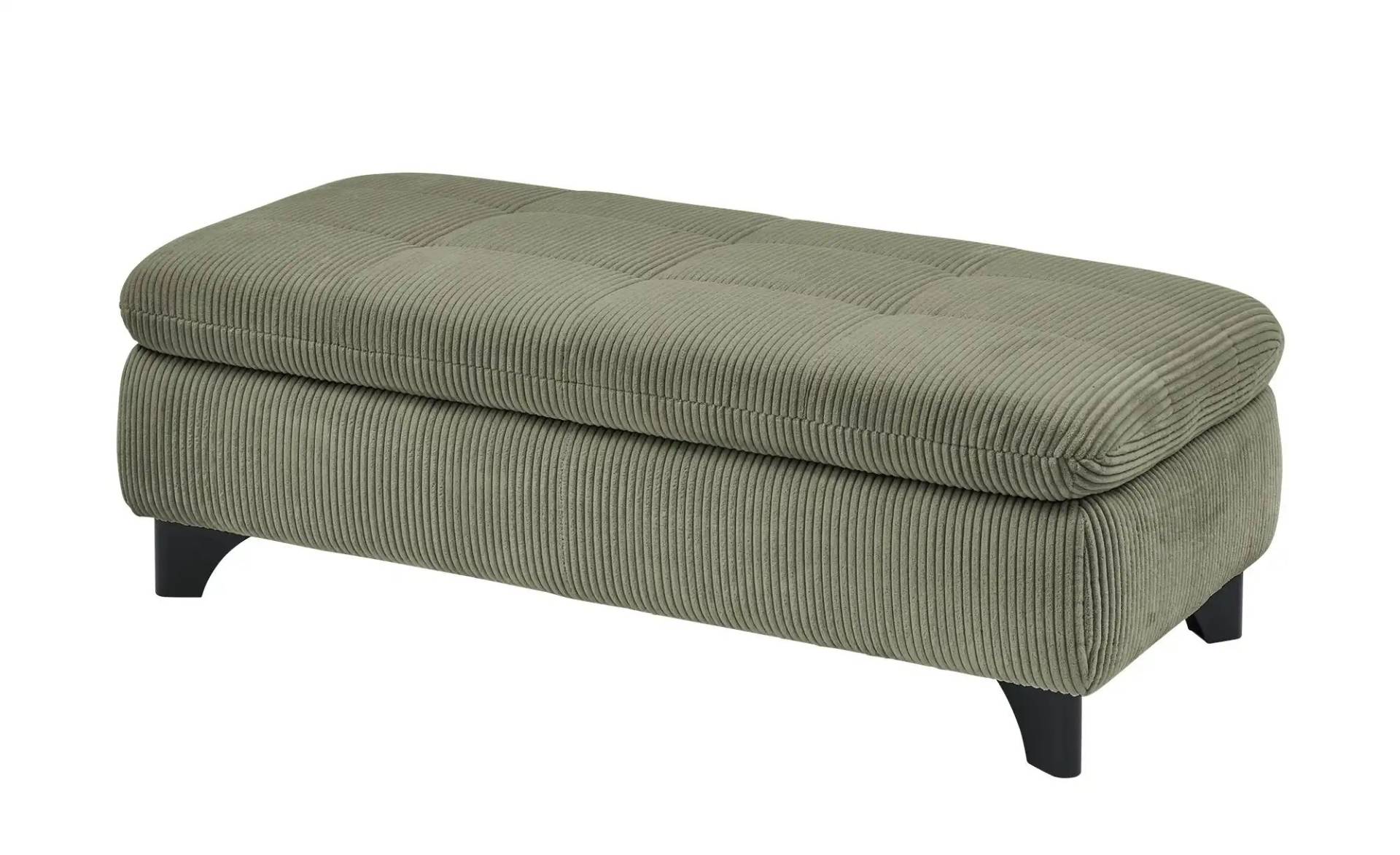 Lounge Collection XXL-Hocker  Tamara ¦ grün ¦ Maße (cm): B: 135 H: 45 T: 63 Polstermöbel > Hocker - Höffner