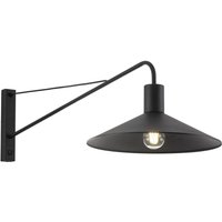 XXL Wandlampe mit Schalter T: 103 cm Metall Schwarz E27 XXL Wandlampe mit Schalter T: 103 cm Metall Schwarz E27 von TK Lighting