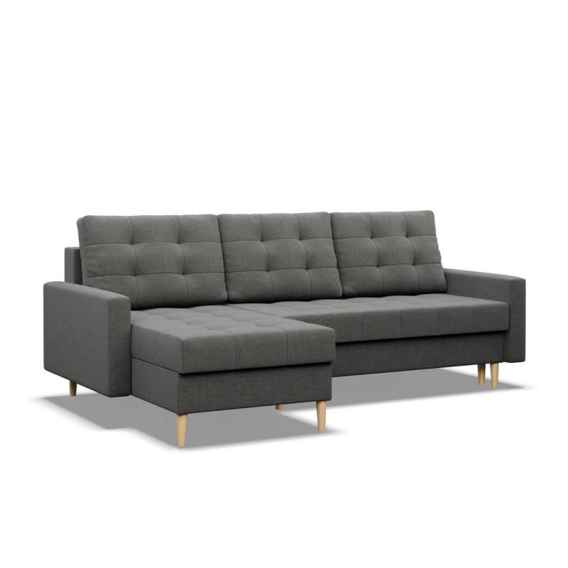 XXXL ECKSOFA Dunkelgrau