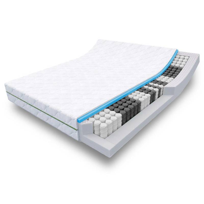 Sleezzz FEDERKERNMATRATZE Weiß