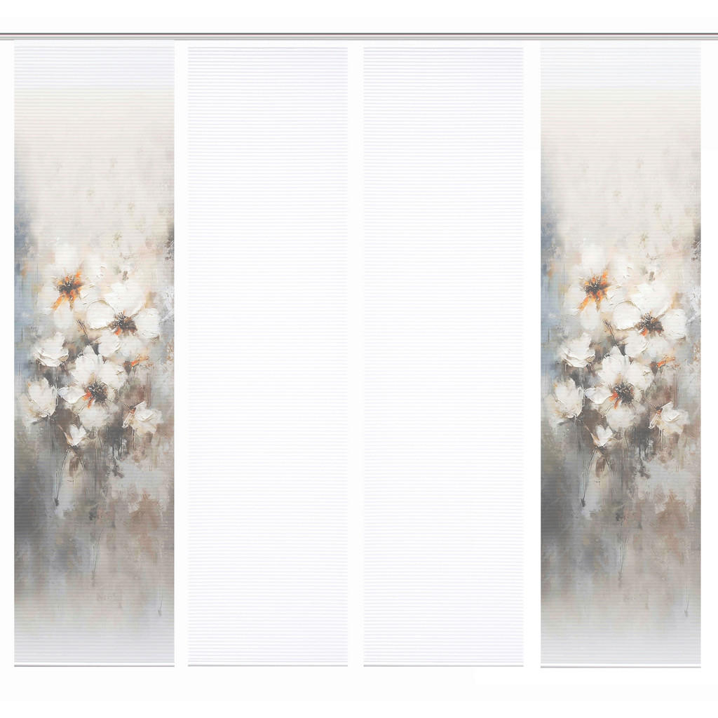 XXXLutz FLÄCHENVORHANG Natur, Hellgrau XXXLutz FLÄCHENVORHANG Natur, Hellgrau