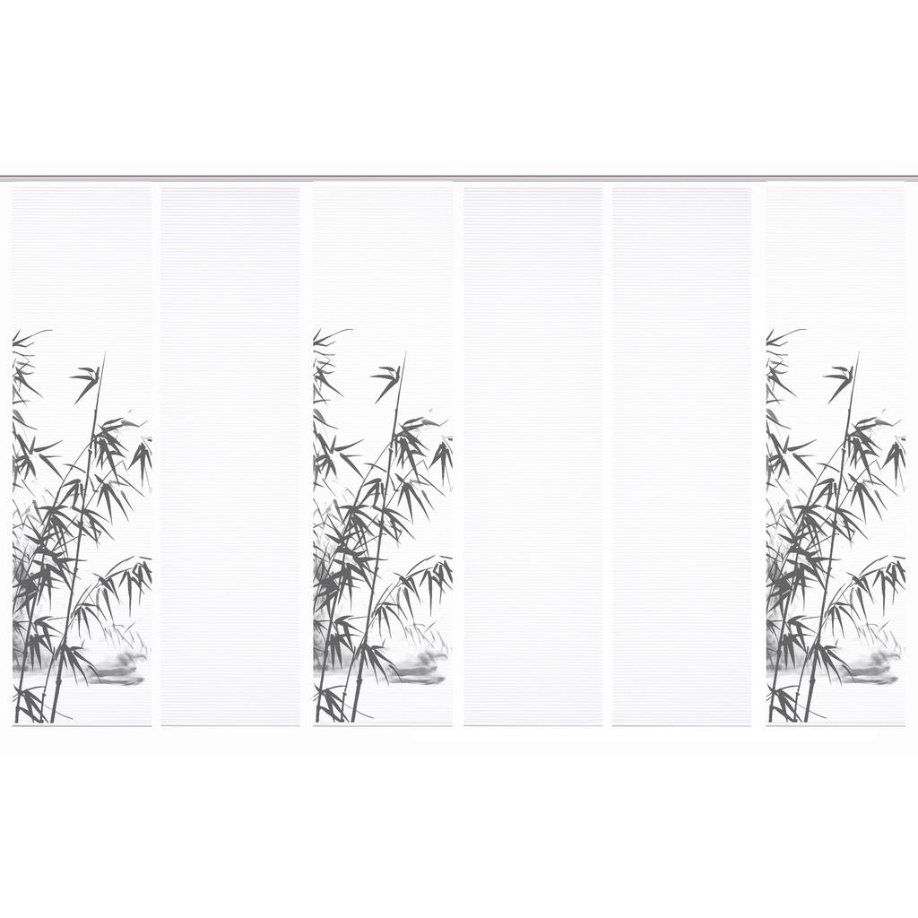 XXXLutz FLÄCHENVORHANG Weiß, Grau Hochglanz XXXLutz FLÄCHENVORHANG Weiß, Grau Hochglanz