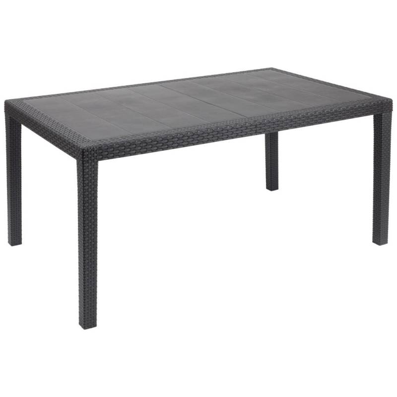 XXXL GARTENTISCH Anthrazit