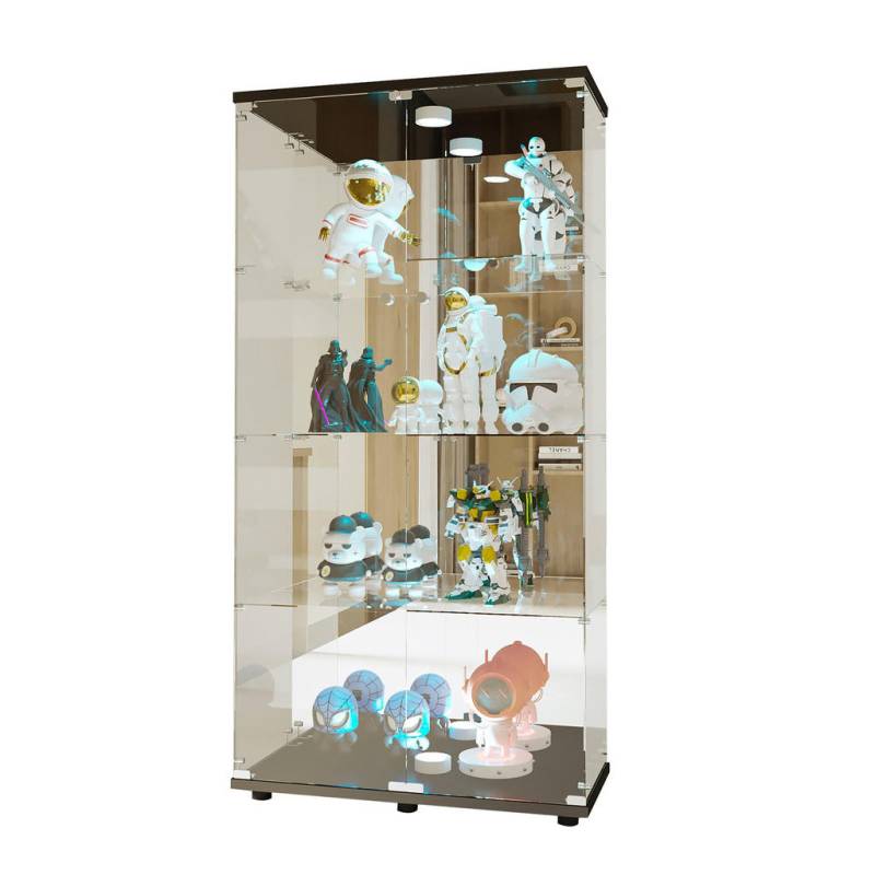 XXXL GLASVITRINE Schwarz