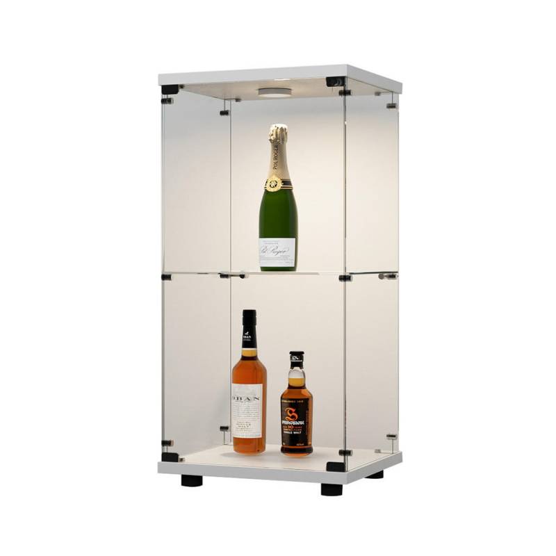 XXXL GLASVITRINE Weiß