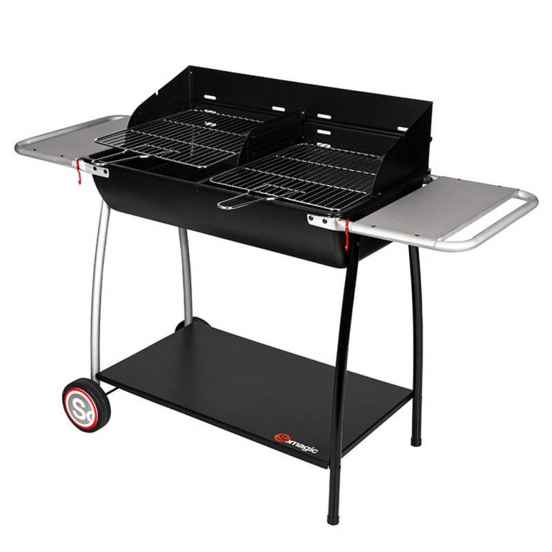 XXXL HOLZKOHLEGRILL Schwarz