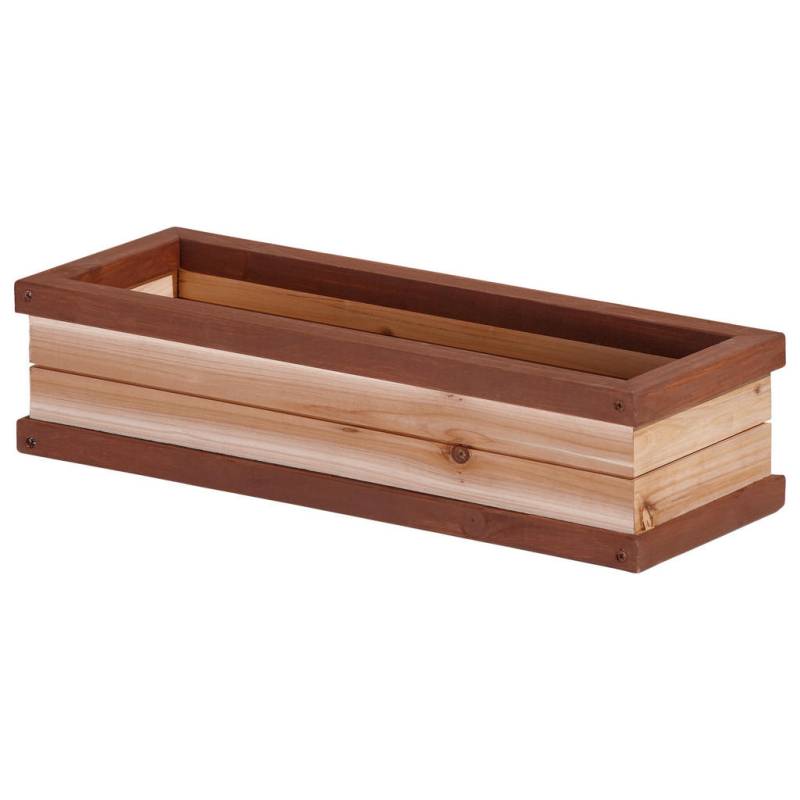 Ambia Garden BLUMENKASTEN Braun