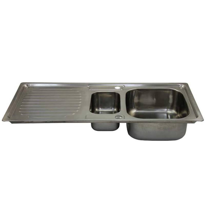 XXXL KÜCHENSPÜLE Silber