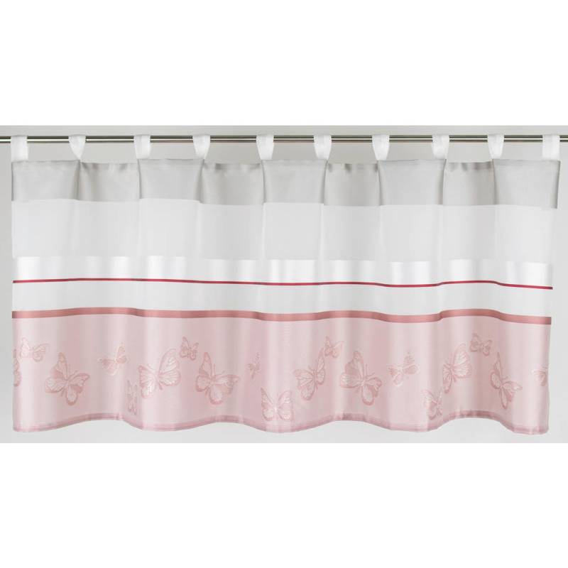 XXXLutz KURZGARDINE Weiß, Pink, Hellgrau, Magenta XXXLutz KURZGARDINE Weiß, Pink, Hellgrau, Magenta