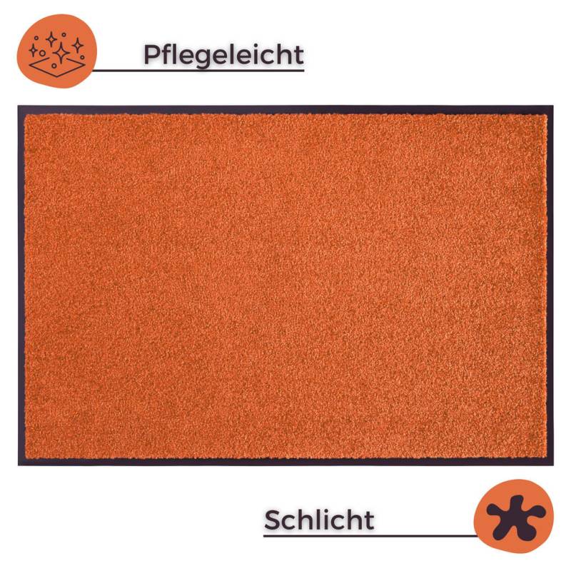 XXXL SCHMUTZFANGMATTE Dunkelorange