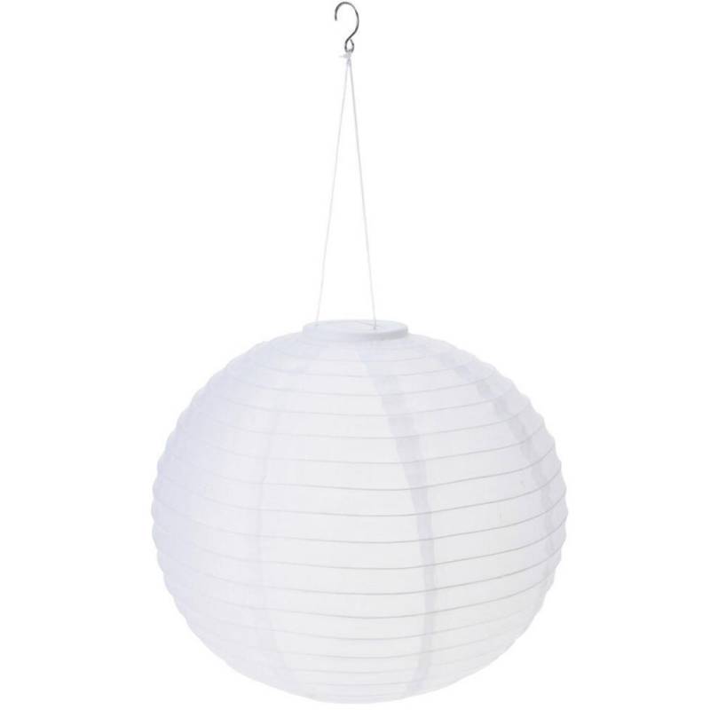 XXXL SOLAR-LAMPION Weiß