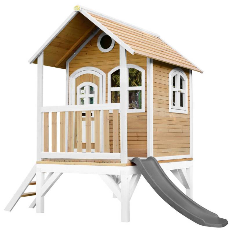 Ambia Garden SPIELHAUS Braun, Grau, Weiß